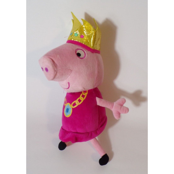 Peppa Pig N’ & Oink Princess Talking Plush Stuffed Animal - Picture 2 of 4